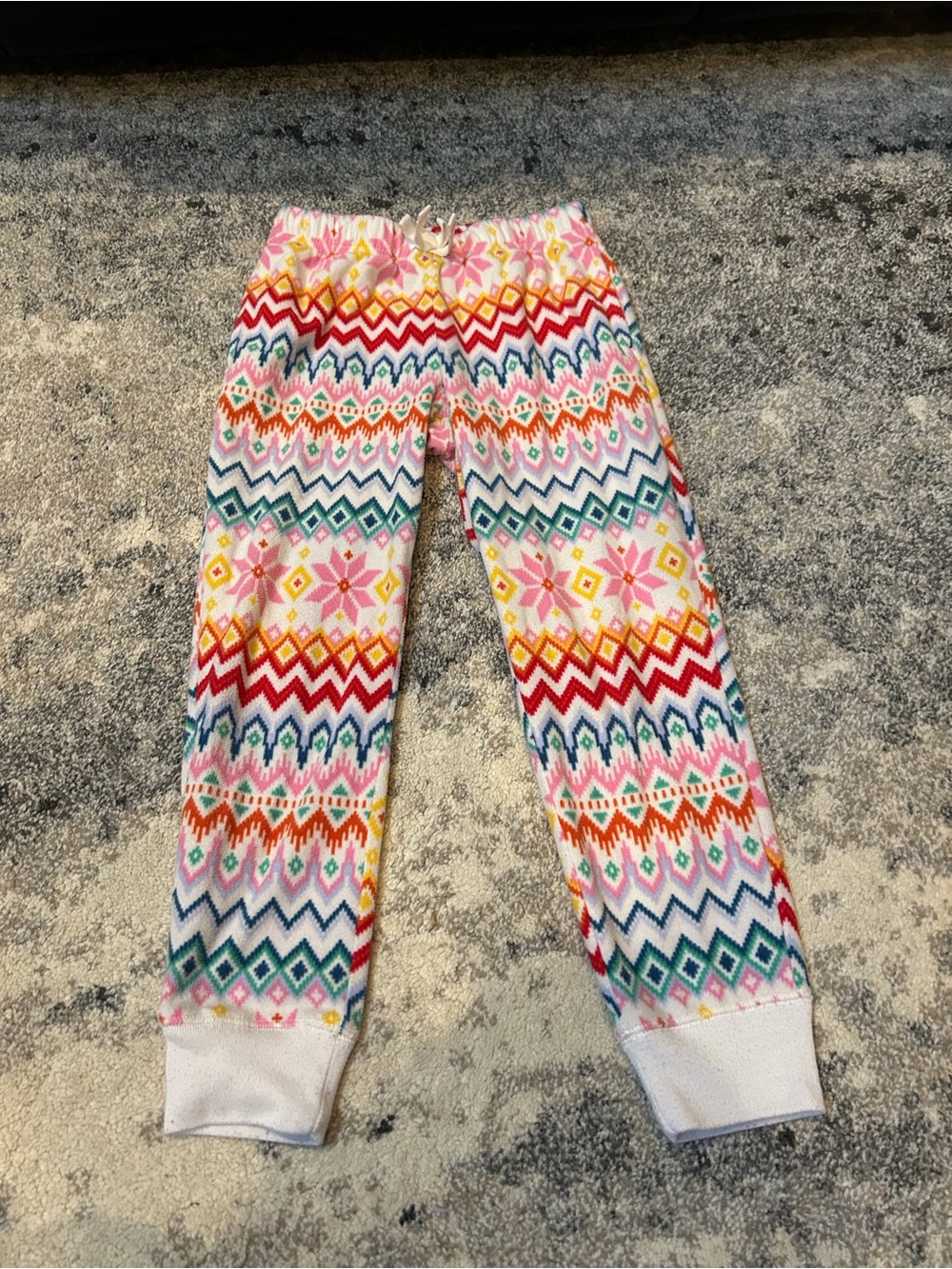 Old Navy Kids Pink Multi Patterned Joggers